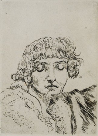 Ludwig Meidner - Bildnis Bella Chagall, sign.