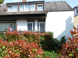 Gästehaus von Hinten